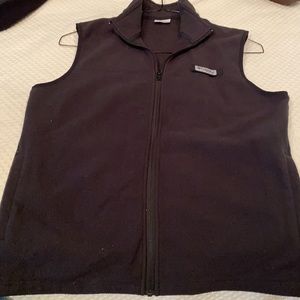 Columbia Men’s Fleece Vest Black Size Medium